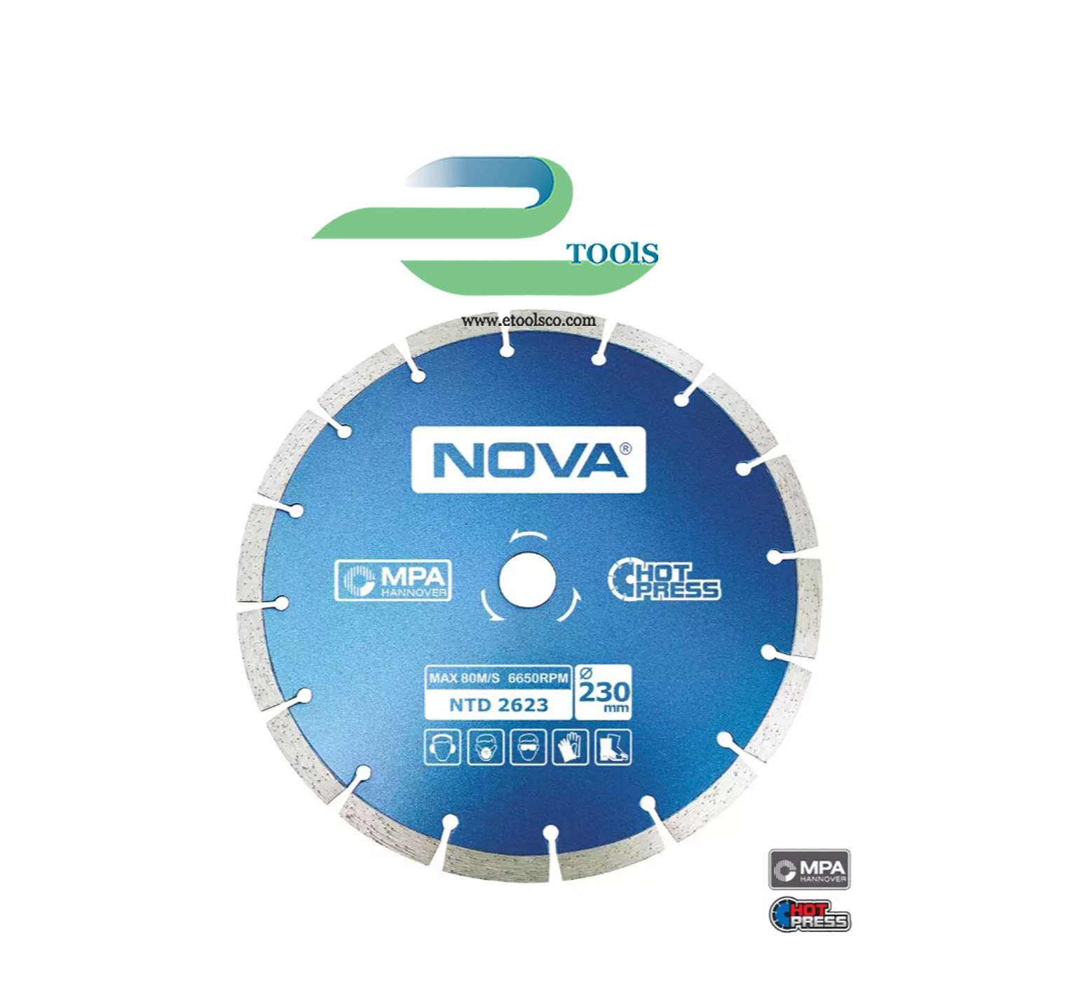 سنگ فرز گرانیت بر 230 میل نووا  مدل NTD 2623